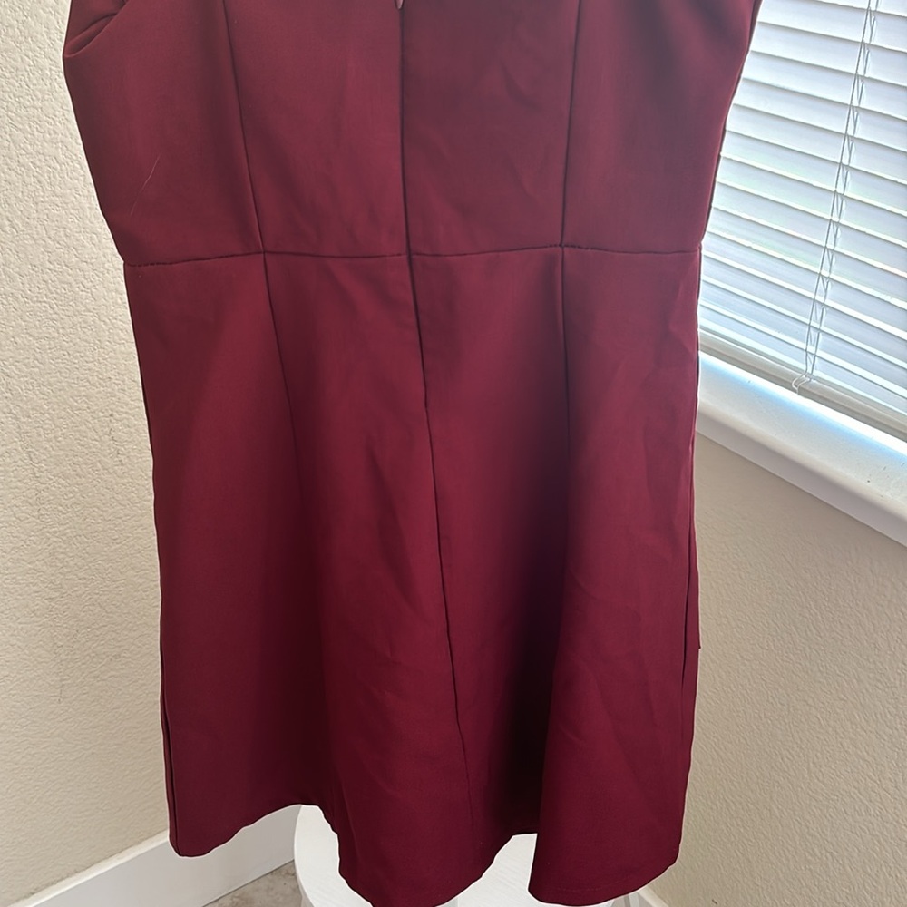 3 for $15!! Dark red mini dress - Picture 6 of 6